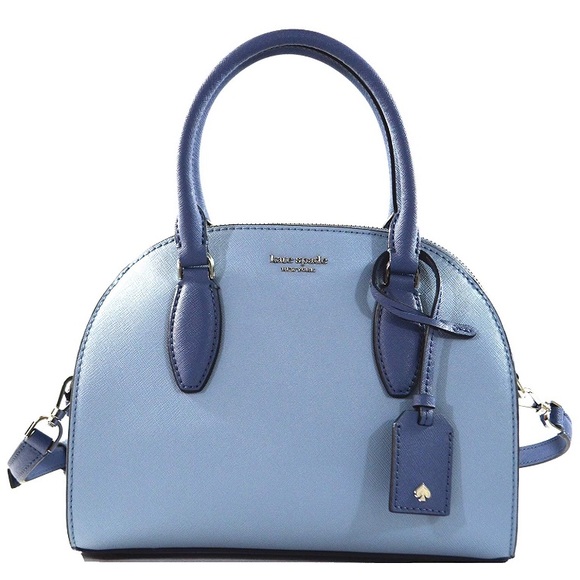 kate spade Handbags - Kate Spade Reiley Small Dome Satchel Blue Dawn